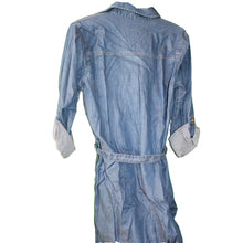 Load image into Gallery viewer, Vince Camuto Boho Spirit Fashion Retro Wash Denim Blue Dress Size Women's 2