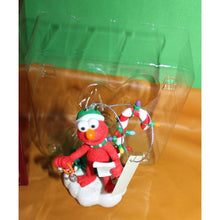 Load image into Gallery viewer, Carlton Heirloom Sesame Street Elmo Musical Sound Christmas Holiday Ornament 106