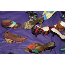 Load image into Gallery viewer, 22 Piece Nostalgia And Other Miniature Shoe Figurines Dress Form And Hat
