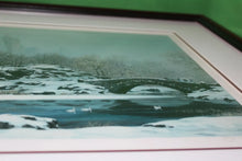 Load image into Gallery viewer, Alexander Chen Central Park Bridge Winter Seriolithograph Numbered Signed Art