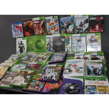Load image into Gallery viewer, Lot of 46 Assorted Video Games XBox 360, Live, XBox One Wii, PS4, Kinect