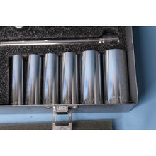 Load image into Gallery viewer, Midland Supply Wrench Set Standard Socket 3/8" Drive 23 Piece In Metal Case 5120