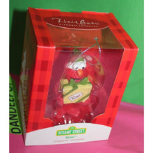 Load image into Gallery viewer, American Greetings Sesame Street Elmo With Present Holiday Ornament 2015 062H