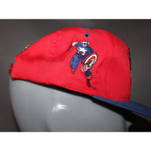 Load image into Gallery viewer, Vintage Original Marvel Captain America 1993 Embroidered Baseball Hat Cap OSFA