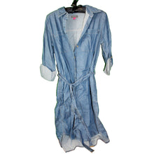 Load image into Gallery viewer, Vince Camuto Boho Spirit Fashion Retro Wash Denim Blue Dress Size Women's 2