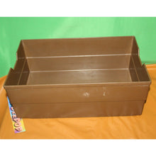 Load image into Gallery viewer, TWA Airlines Brown Plastic Empty Galley Kitchen Vintage Food Storage Container