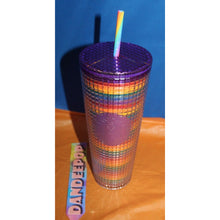 Load image into Gallery viewer, Walt Disneyworld Starbucks Pride Rainbow Color Drink Tumbler With Straw 2024