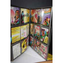 Load image into Gallery viewer, Plasm 0 Defiant Comic Jim Shooter Signed Binder 153 Cards Set Extras Foils Lorca