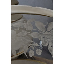 Load image into Gallery viewer, Quoizel 1978 Satin Lace Floral Gone With The Wind Hurricane Table Lamp 23.5" Med