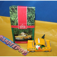 Load image into Gallery viewer, Hallmark S. Claus Taxi Holiday Ornament 1990 QX46861