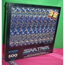 Load image into Gallery viewer, Springbok By Hallmark 3-D Vintage Star Trek Ornaments 500 Piece Puzzle Sealed