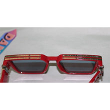 Load image into Gallery viewer, Louis Vuitton Millionaire Red Frame Men's Sunglasses Z1165W