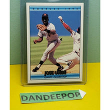 Load image into Gallery viewer, Jose Alta Uribe DonRuss 1991 Error Baseball Card 453 MLB Giants Shortstop
