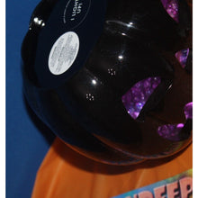 Load image into Gallery viewer, Bath And Body Works Purple Glitter Crystal Pumpkin Candle Holder Halloween 2024