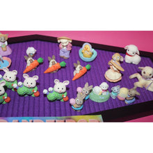 Load image into Gallery viewer, Hallmark Vintage 22 Piece Easter Holiday Rabbit Lamb Chick Egg Merry Miniatures