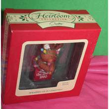 Load image into Gallery viewer, Carlton Heirloom Wrapped Up In Christmas Vintage Deck Halls Holiday Ornament 90