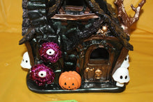 Load image into Gallery viewer, Limited Edition Bath & Body Works Haunted Luminary Candle Holder House 2022
