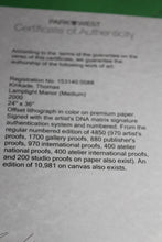 Load image into Gallery viewer, Thomas Kinkade Lamplight Manor Lithograph 2000 Framed Artist Signed Art 24 x 36