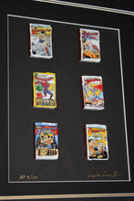 Load image into Gallery viewer, Leslie Lew Superhero Series Signed Artist Proof Sculpted Matchbox Canvas 3/10