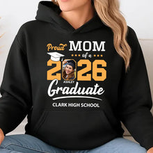 Load image into Gallery viewer, Personalized Proud Family Graduation 2026 Upload Photo Shirt C534