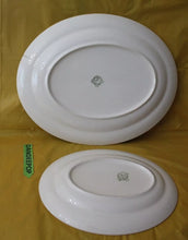 Load image into Gallery viewer, Vintage Large And Medium Platters The Paden City Pottery Co USA Marlene Lace