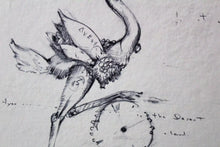 Load image into Gallery viewer, Nano Lopez Elizabeth Nanimals Ostrich Signature Art Giclee Canvas 186/199