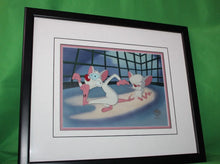 Load image into Gallery viewer, Warner Bros Animaniacs Pinky And The Brain That Smarts Animation Cartoon Cel