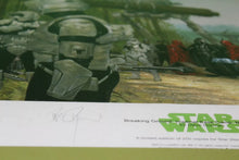 Load image into Gallery viewer, Star Wars Breaking Ground Imperial Base Camp Moon Of Endor Dave Dorman Signed