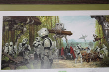 Load image into Gallery viewer, Star Wars Breaking Ground Imperial Base Camp Moon Of Endor Dave Dorman Signed
