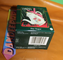 Load image into Gallery viewer, American Greetings Carlton Cards Heirloom Treasures Tiny Teapot Ornament 143