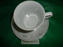 Load image into Gallery viewer, 14 set 28 Piece Wade Fine Porcelain China Blue Flower Diane Pattern Cup Saucer