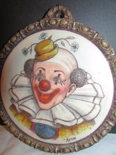 Load image into Gallery viewer, Artini Hand Painted Twin Etched Sculptured Engraving 4D Wall Decor Clown #20078