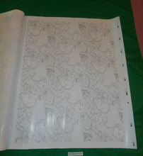Load image into Gallery viewer, Walt Disney Beauty and The Beast 7 1981 Gift wrap Proof Verification Sheet set
