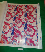 Load image into Gallery viewer, Walt Disney Beauty and The Beast 7 1981 Gift wrap Proof Verification Sheet set