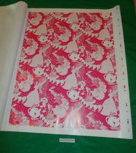Load image into Gallery viewer, Walt Disney Beauty and The Beast 7 1981 Gift wrap Proof Verification Sheet set