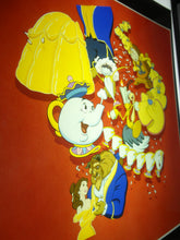 Load image into Gallery viewer, Walt Disney Beauty and The Beast 1981 Gift Wrap Transparency Animation Cell 8x10