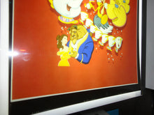 Load image into Gallery viewer, Walt Disney Beauty and The Beast 1981 Gift Wrap Transparency Animation Cell 8x10