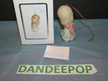Load image into Gallery viewer, Precious Moments Love Is The Best Gift Of All Ornament 2011 Porcelain Bisque