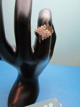 Load image into Gallery viewer, Rhinestone Ring 925 THL Silver With Gold Plate Ring Size 6