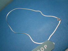 Load image into Gallery viewer, 925 Sterling Silver Herringbone Italy Necklace Jewelry