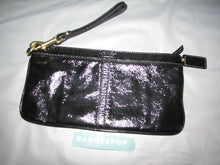 Load image into Gallery viewer, Coach Black Leather Clutch Handbag