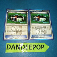Load image into Gallery viewer, 2 Nintendo Pokemon Trainer Reversal Trigger Team Plasma 2013 Trading Cards 86