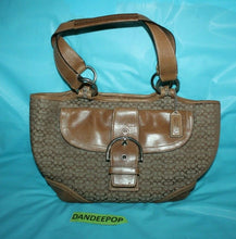 Load image into Gallery viewer, Coach Brown Vintage C Logo SoHo Mini Buckle Handbag DO4Q-7081