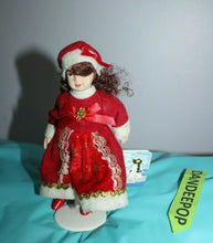 Load image into Gallery viewer, Vintage Belinda Agnes Porcelain Doll Toy With Stand