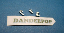 Load image into Gallery viewer, 3 Origami Owl Candy Cane And Numbers One And Three 13 Charms Jewelry
