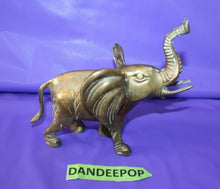 Load image into Gallery viewer, Brass Elephant Metal Animal Figurine Decor