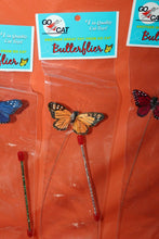 Load image into Gallery viewer, Go Cat 4 Piece Butterflier Interactive Pet Play Toy In Package