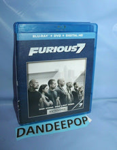 Load image into Gallery viewer, Furious 7 (Blu-ray/DVD, 2015, Includes Digital Copy)