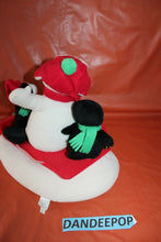 Load image into Gallery viewer, Hallmark Snow What Fun Penguin Snowman Dog Sleigh Ride Musical Jingle Pals