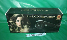 Load image into Gallery viewer, Pro LCD Automatic Hair Curler JL 608 Pro Hair Styler 50 Watt In Box